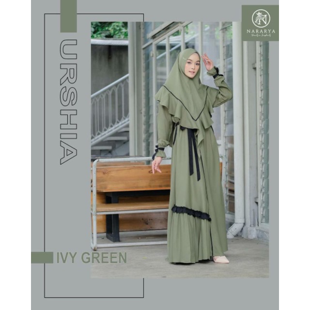 Gamis Polos Ori Urshia by Nararya Premium (Griya Sandang)