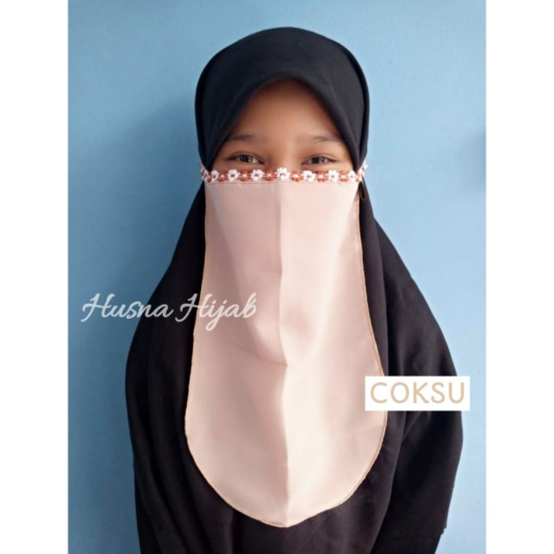 [HUSNA COLLECTION] Cadar Anak / Cadar Tali Polos Renda Anak / CADAR RENDA ANAK MURAH
