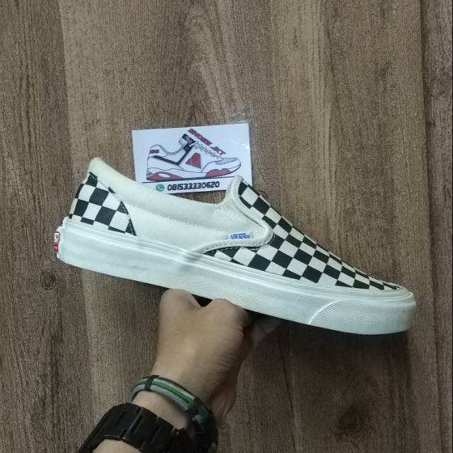 VANS VAULT OG SLIP ON CHECKERBOARD PK QUALITY