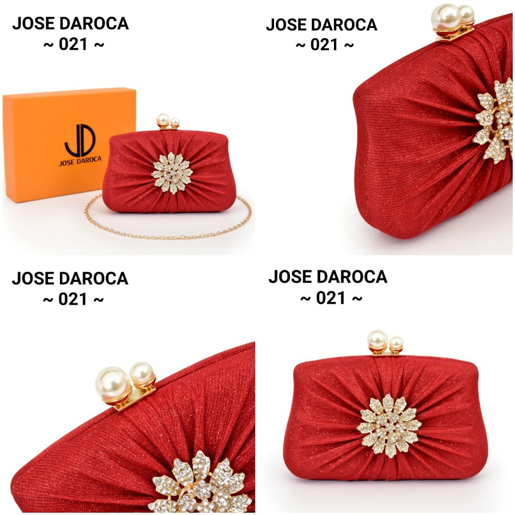 TAS PESTA CLUTCH JOSE DAROCA ~ 021 ~ ORIGINAL