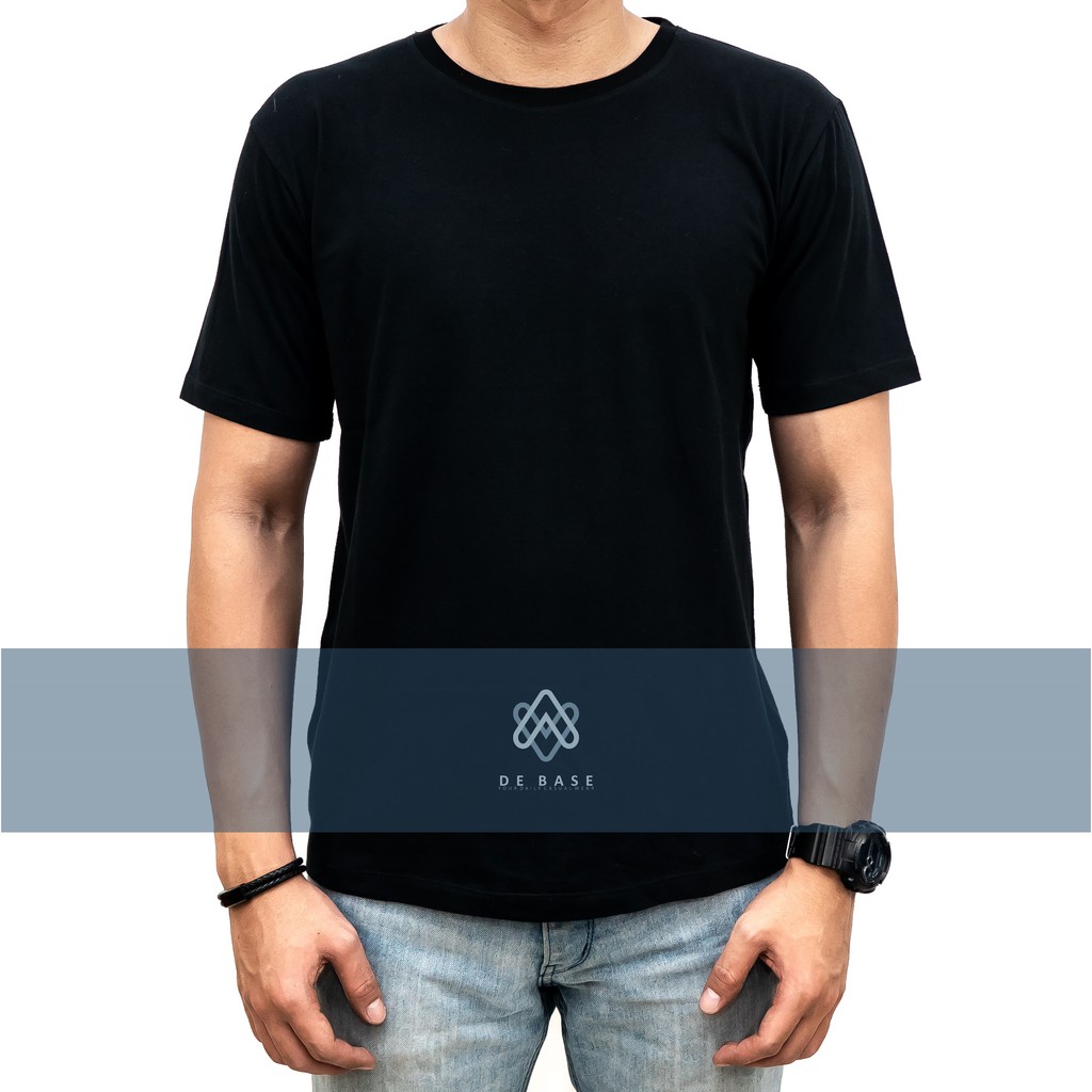 DE BASE T-Shirt Basic Black