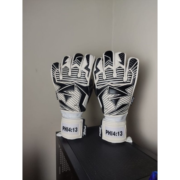 BONUS SABLON NAMA SARUNG TANGAN KIPER PGS EAGLE HITAM NEW