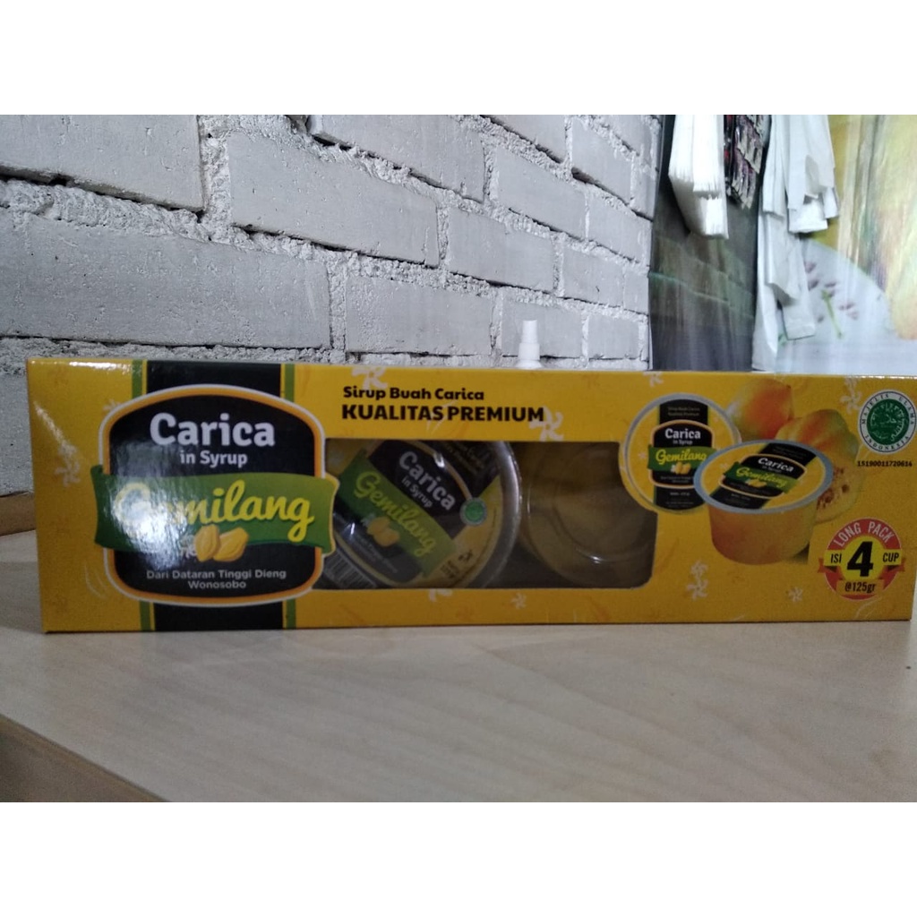 CARICA GEMILANG 4 CUP