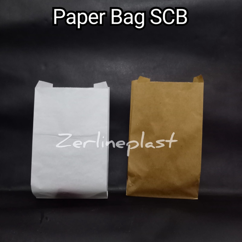 Paperbag SCB / Kertas Makanan / Kantong Makanan / Kertas PokPok