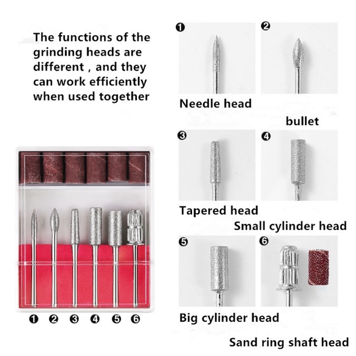 30000RPM Electric Nail Drill Machine 2 IN 1 Alat Kikir Kuku Elektrik Rechargeable Nail Drill Nail Gel Polisher For Manicure Nails Portable Power Bank