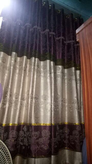 Gordyn Gorden Hordeng Prada (pr) Bunga Garis Emas