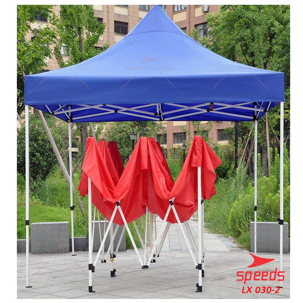 SPEEDS Tenda Lipat (3x3m 21kg) Tenda Bazar Pameran Tenda Jualan Otomatis 030-2A