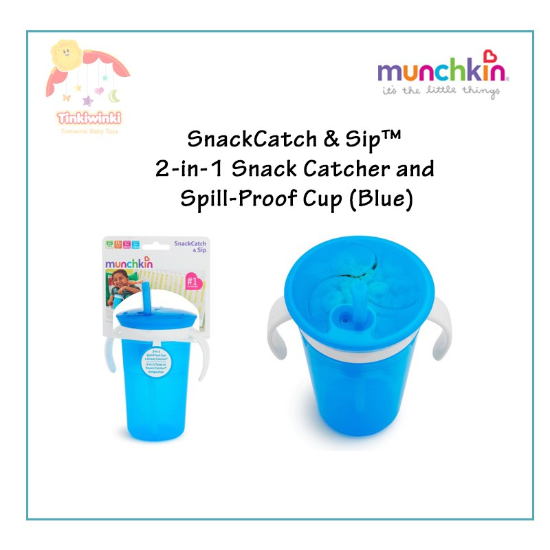 Gelas Minum Munchkin snack catch and sip