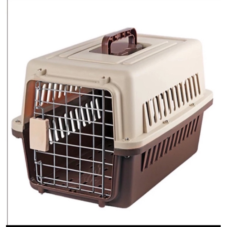 PETCARGO PETCARRIER TAS TRAVEL HEWAN KUCING ANJING KELICI MUSANG MARMUT KELINCI PET CARGO KANNEL BOX (02)