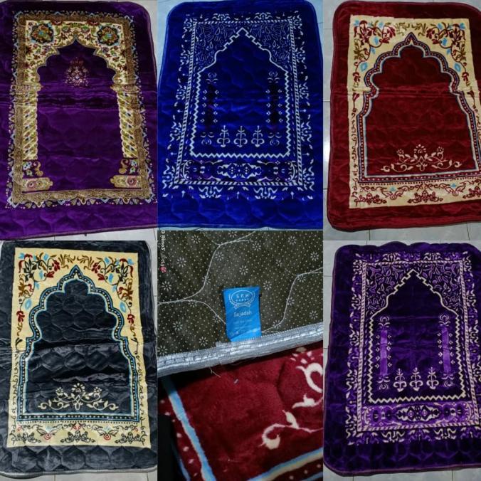 Sajadah Tebal Merek Srh Ukuran 80 X 120 Cm
