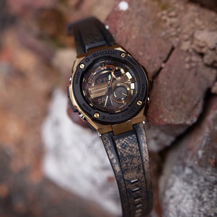 Jam Tangan Pria Casio G-Shock G-STEEL GST-200 CP Combi Original BM