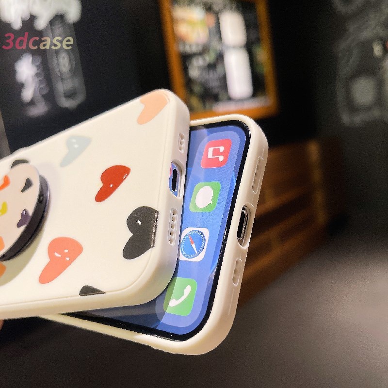 Soft Case Realme 5i 5 7i C11 2021 C21Y C15 C21 C25 C20 C12 C3 C25S 5S 6i C17 C1 C25Y C2 C3i C20A realme Narzo 20 10 10A 20A 30A A54 A15 A16 A9 A5 A7 A5S A95 A53 A33 Y12 Y20 A12 Cute cartoon illustration Soft TPU Case With holder
