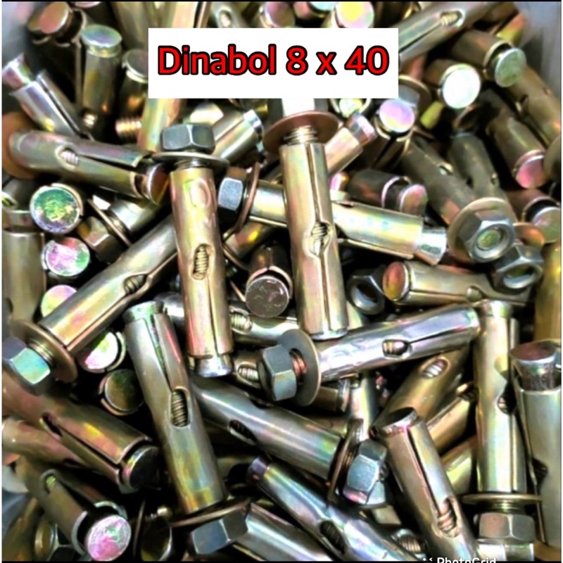 Promo murah dinabold 8x40 Dinabolt 8 x 40 baut breaket dinabold ukuran 8 x 40 mm termurah terlaris