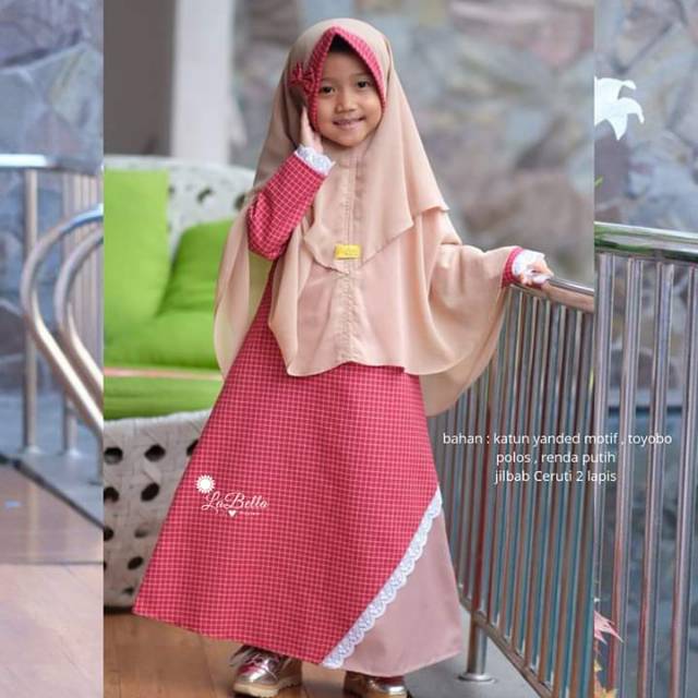 Gamis anak 10-11thn Branded ori LaBella