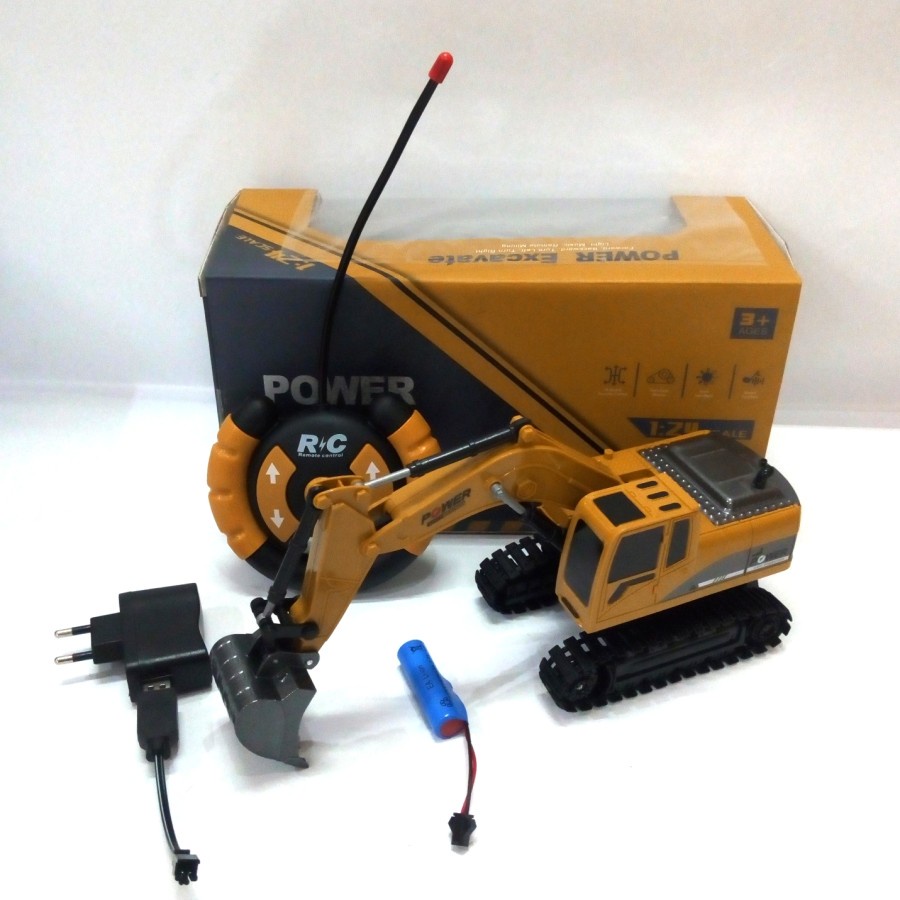 Mainan Remot Kontrol Excavator (09070306)