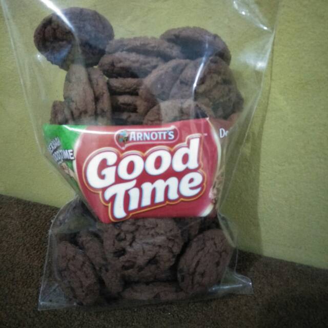 

GOOD TIME CHOCOLATE DOUBLECHIPS 250gr