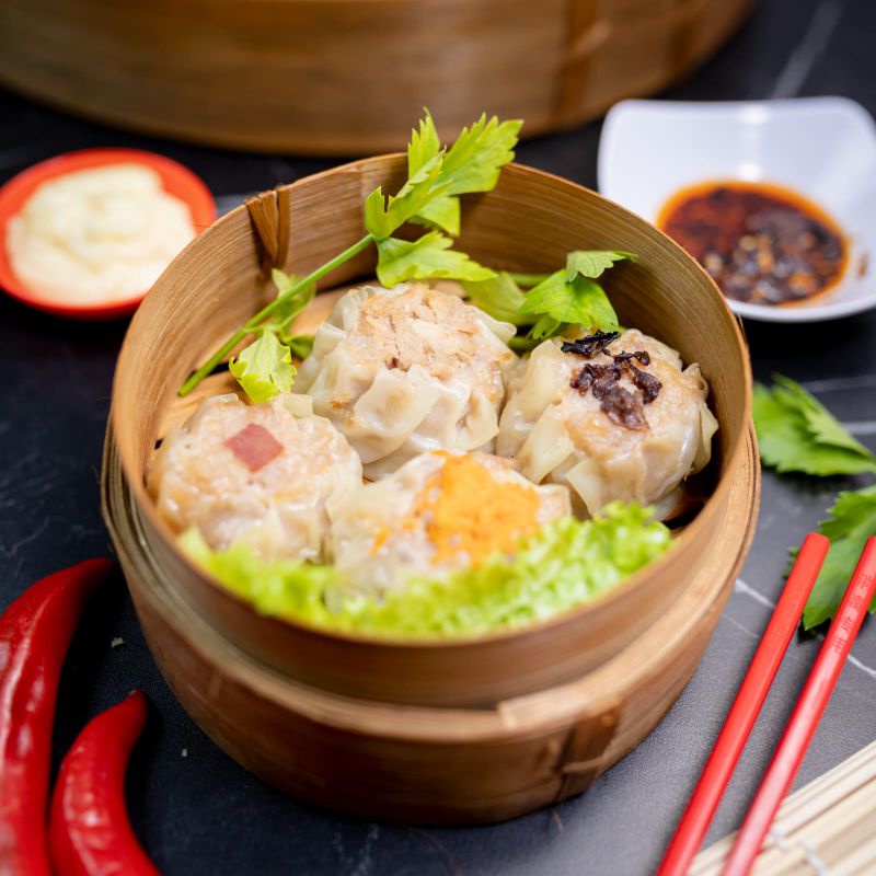 Dimsum Siomay Ayam Mix Salmon Frozen (ISI 50)Halal Premium Harga Pabrik