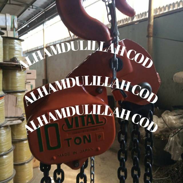 vital chain block 10 ton x 7 meter
