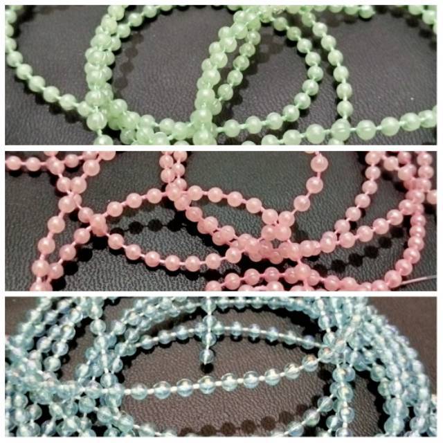 Mote Lada Renteng Warna per meter