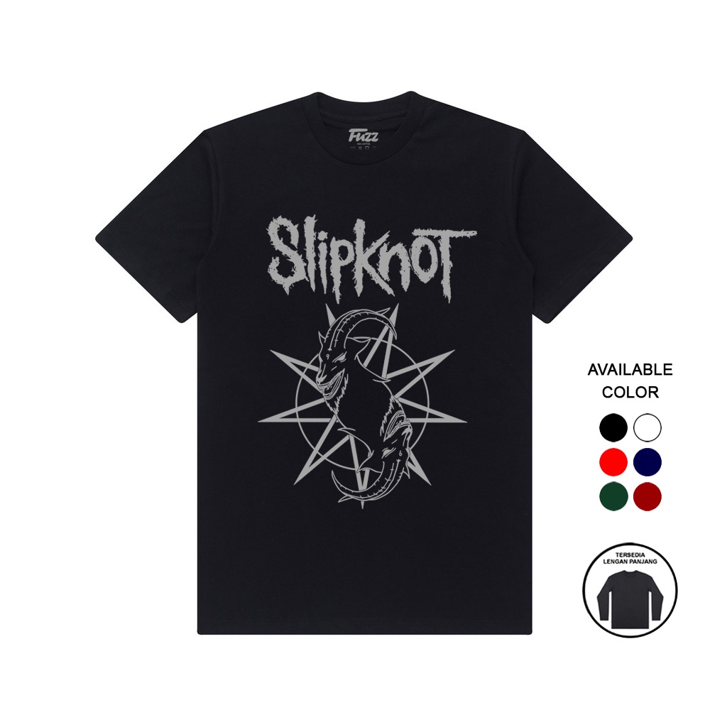 KAOS BAND | KAOS SLIPKNOT | KAOS BAND METAL | BAJU KAOS DISTRO MUSIK PRIA WANITA