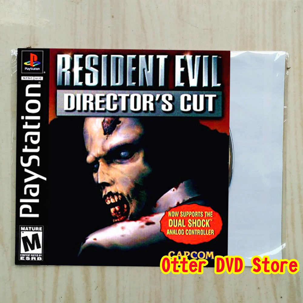 Jual Kaset Cd Game Ps Ps Resident Evil Directors Cut Dual Shock Version Shopee Indonesia