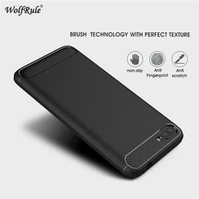 Ready Zenfone 4 Max Pro Ipaky Carbon Case Slim Matte Zenfone 4 Max Pro Zc554