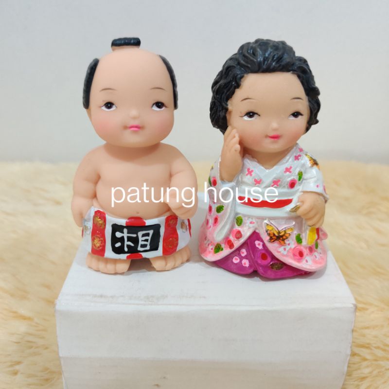 Patung Pajangan Boneka Jepang Japan