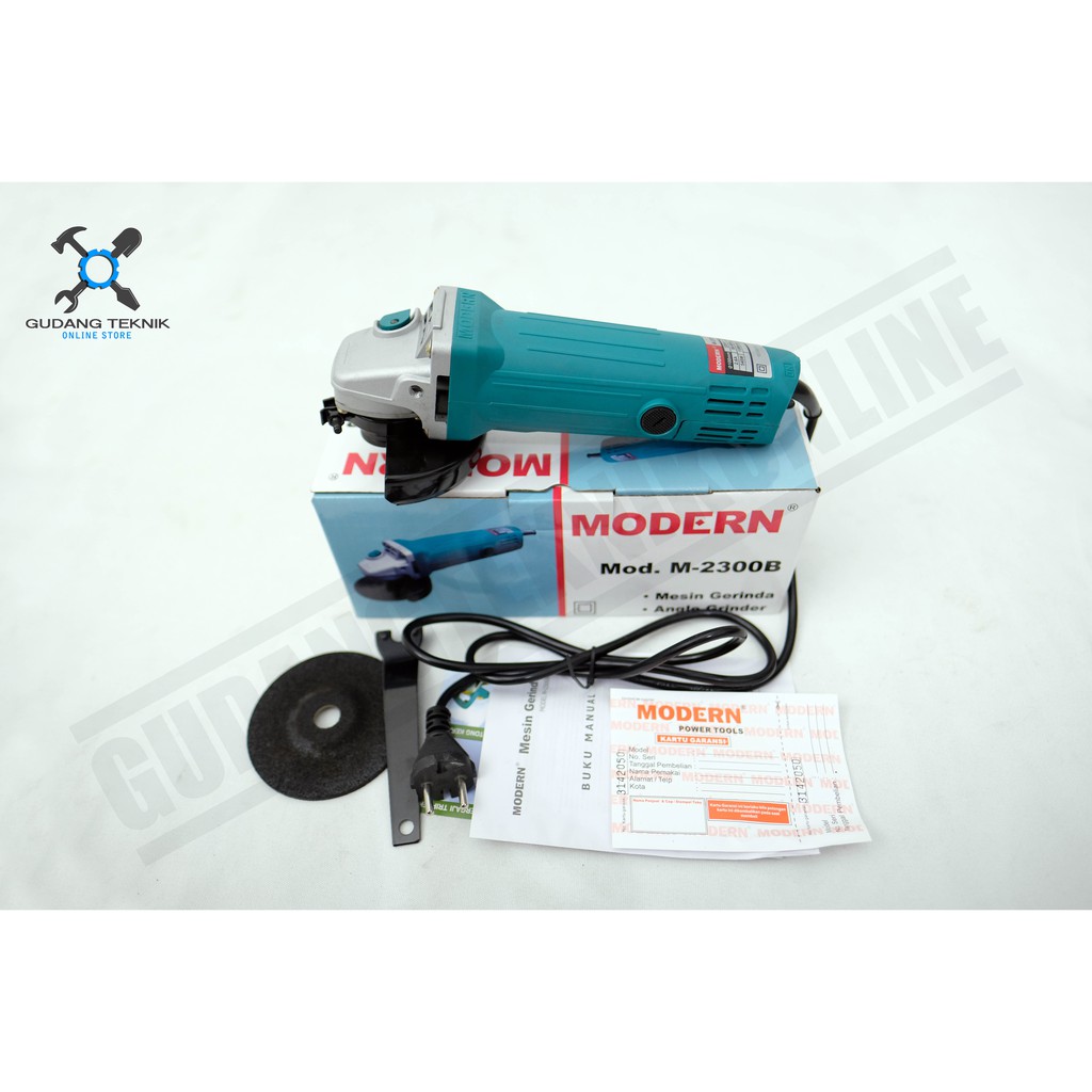 Modern M-2300B / Mesin Gerinda Modern M 2300 B Gerinda Tangan Modern M2300B Grinda Modern M2300 B