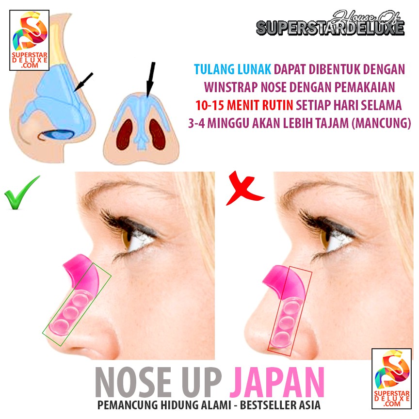 Nose Up Japan Original Pemancung Hidung Teknologi Jepang Shopee Indonesia