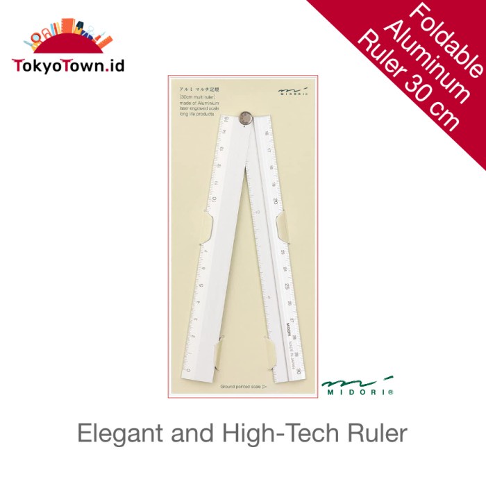 

Jual Midori Ruler 30 Cm Aluminum Foldable Bergaransi