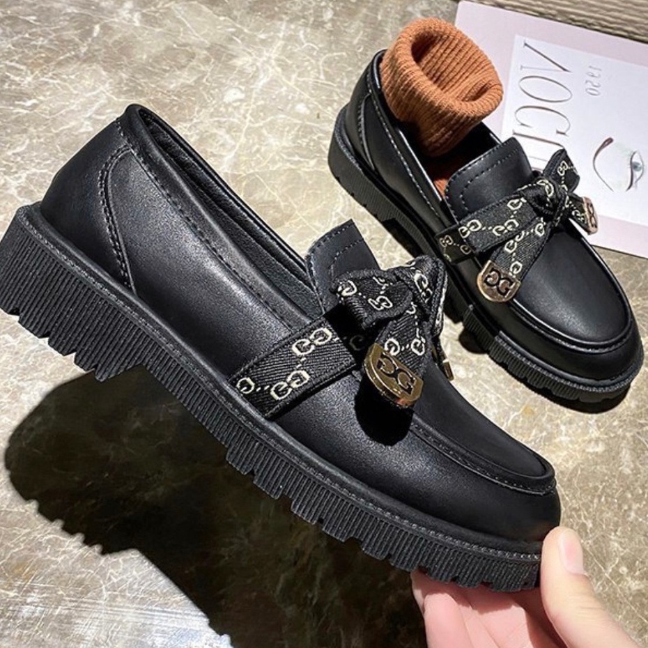 AVANCEID 1889 Sepatu Sneakers Boots Wanita Kerja Docmart Hitam Import