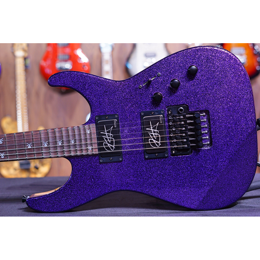 ESP KH-2 kirk hammett purple sparkle E6321202