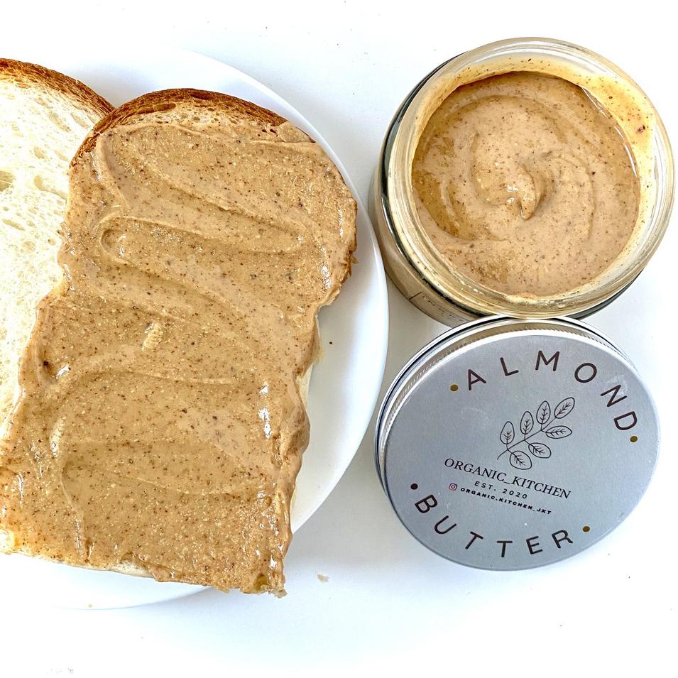 

Almond Butter - Selai Kacang Almond 100% natural VEGAN tanpa gula (ART. W8482)