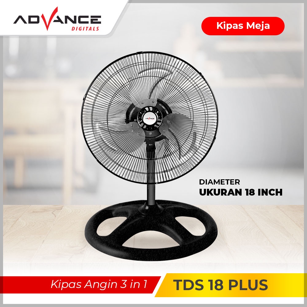 Advance Kipas Angin 3 IN 1 Fan TDS 18 Garansi 1 tahun