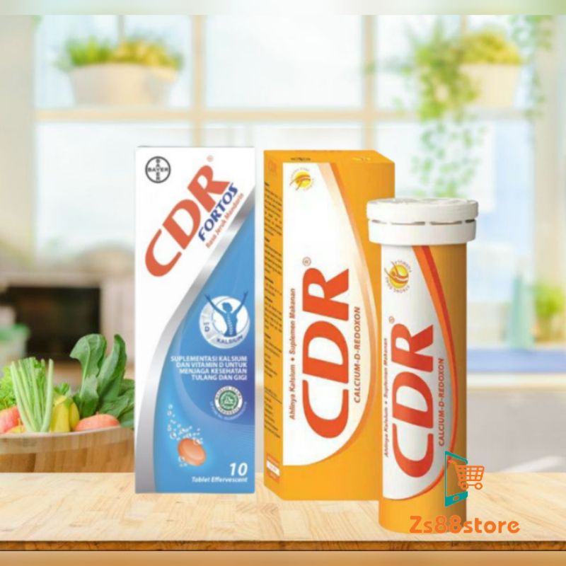 CDR & CDR Fortos Suplemen Kesehatan Tulang & Gigi @10 Tablet