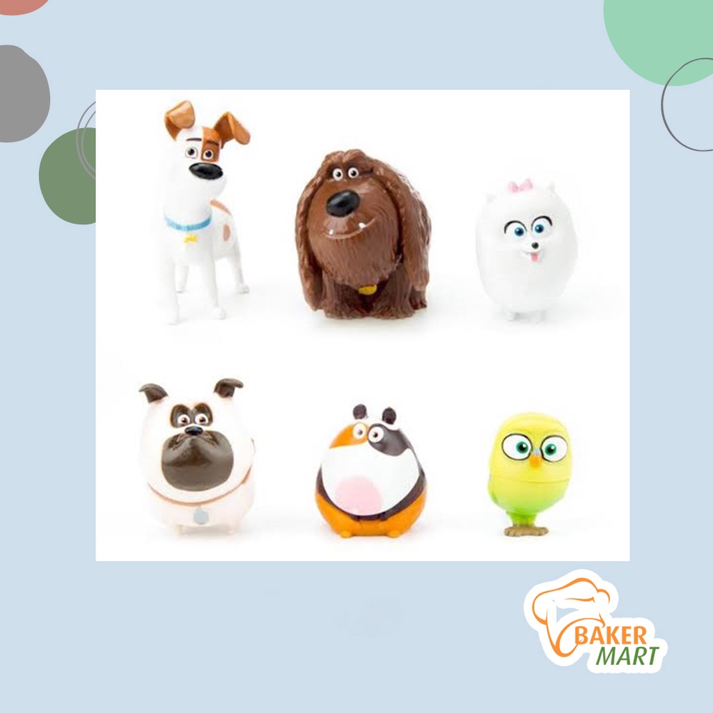 Mainan / Figurine The Secret Life Of Pets