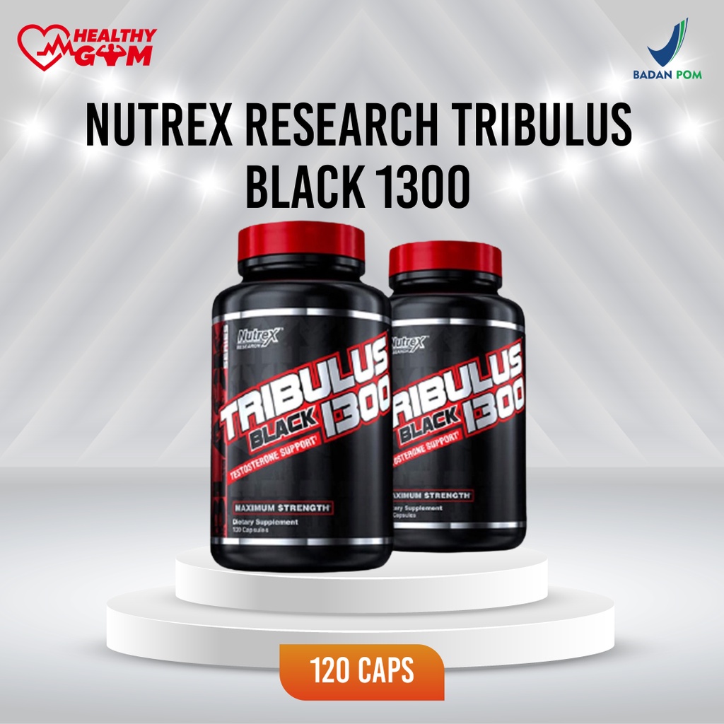 Nutrex Research Tribulus Black 1300 120 Caps Naturally Testosteron