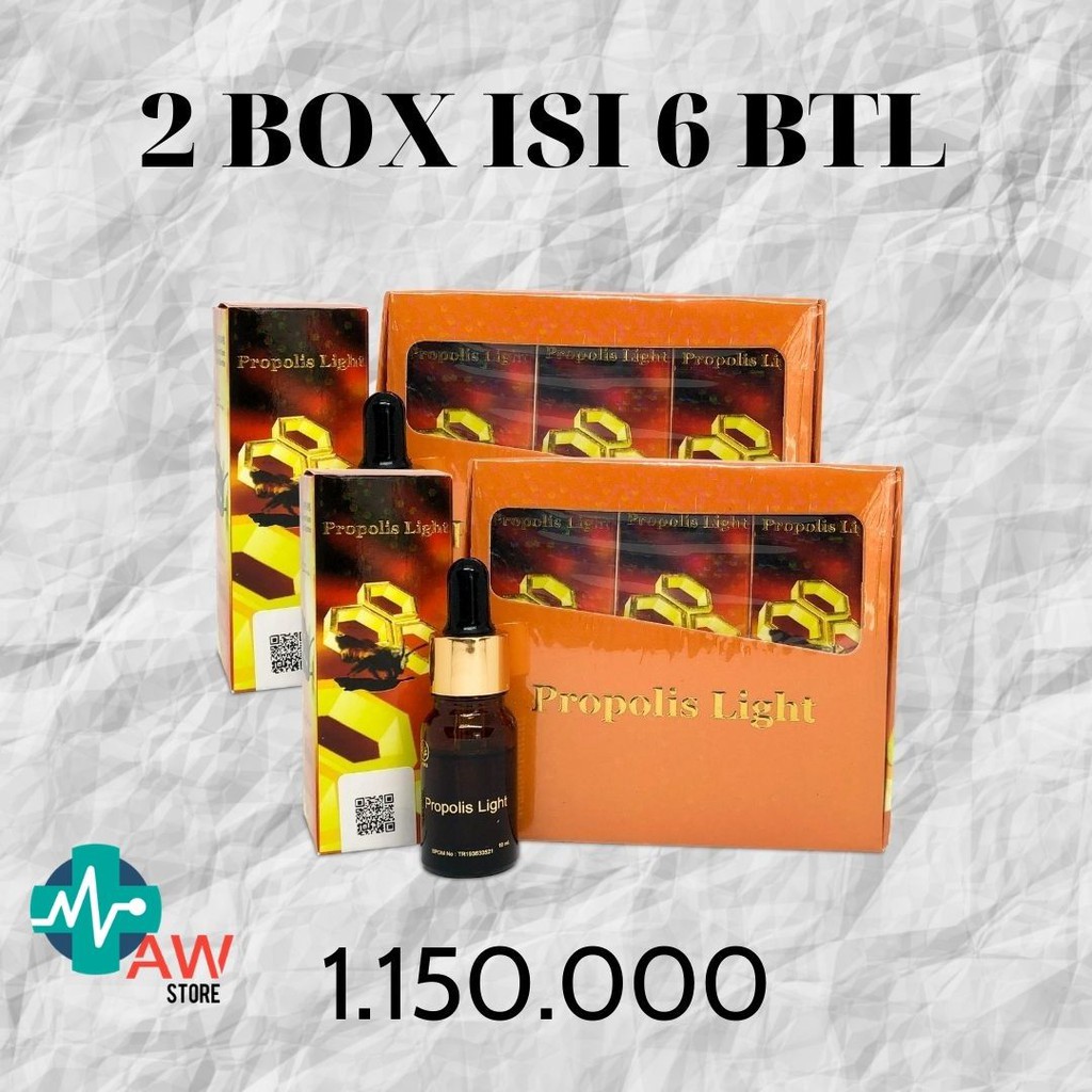 

Propolis Light Obat Jantung/Stroke/Kanker/Sariawan/Diabetes/Infeksi usus/Kolesterol