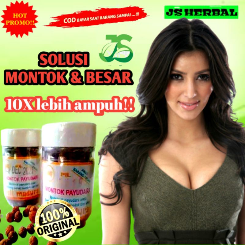 PEMBESAR PAYUDARA BPOM HERBAL PIL MONTOK PAYUDARA ASLI ORIGINAL
