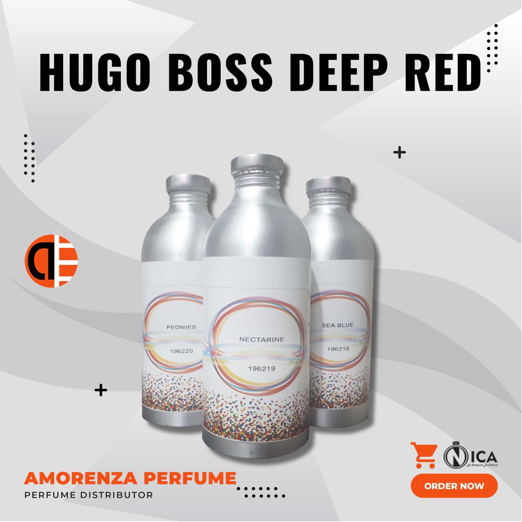 Bibit Parfum Murni HUG0 B0SS DEEP RED - BOOT DEEP Nica Fragrance 500ml Segel Pabrik