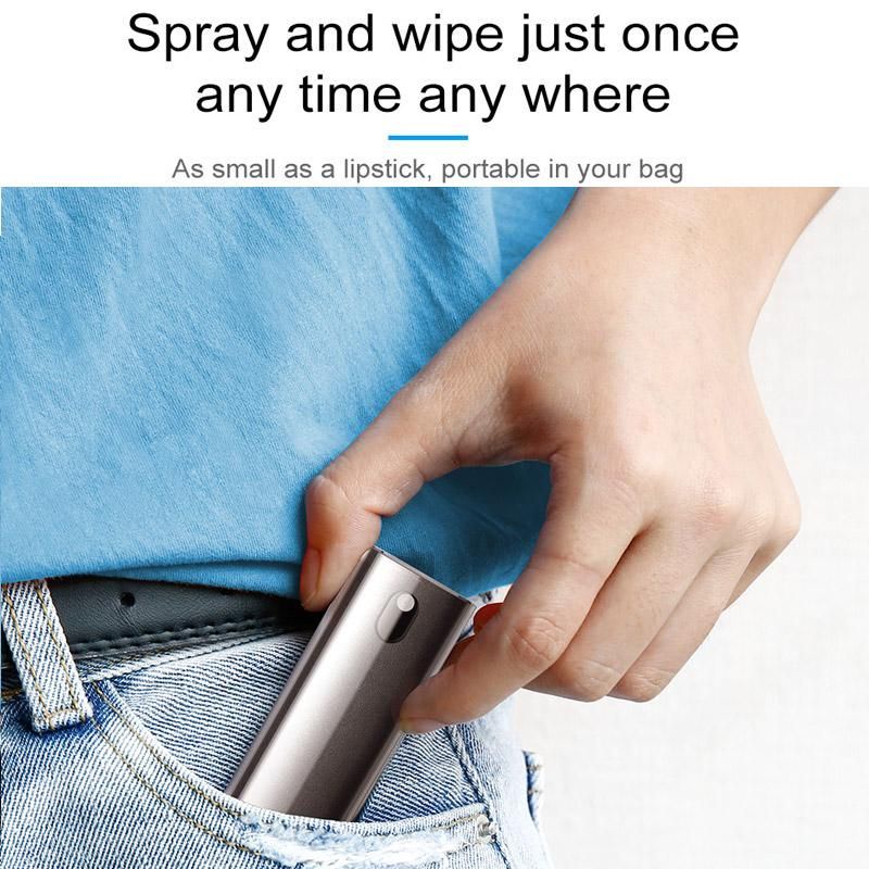 ★2 in 1★ Spray Pembersih Layar/Portable Phone Screen Cleaner Spray/Pembersih Layar LCD