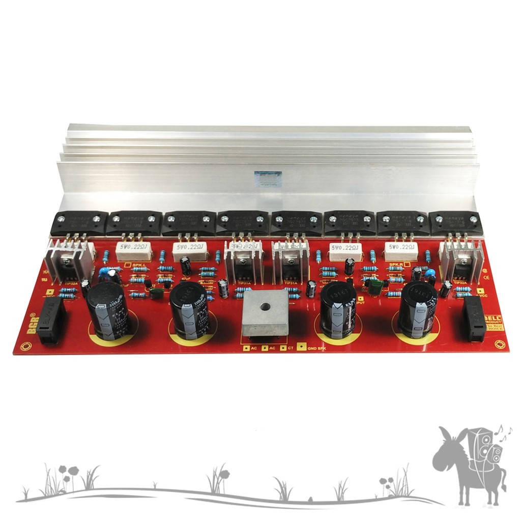 PROMO DISKON KIT POWER AMPLIFIER BAJA 1000W STEREO BELL BGR **