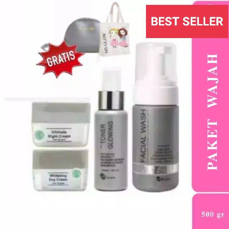 (ORIGINAL) MS GLOW Paket Ultimate Untuk Flek dan Noda Hitam