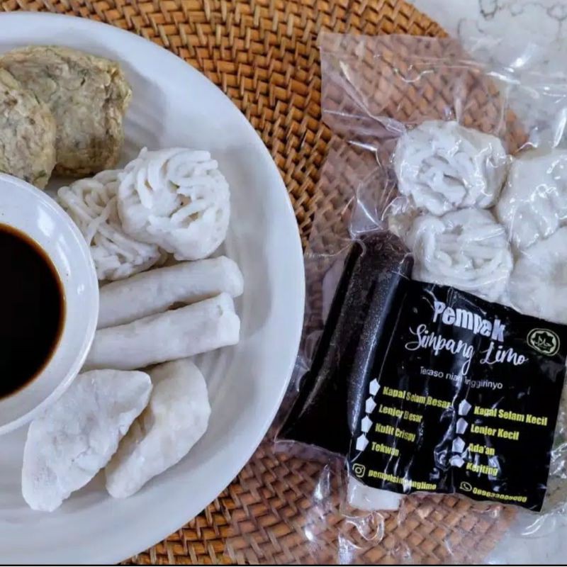 

Pempek Palembang Premium Paket Pempek Campur isi 8