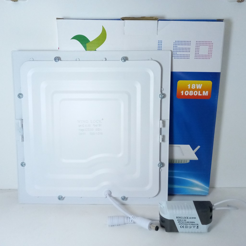 LAMPU DOWNLIGHT LED 18 WATT KUNING INBOW LAMPU PANEL LED 18w KOTAK IB