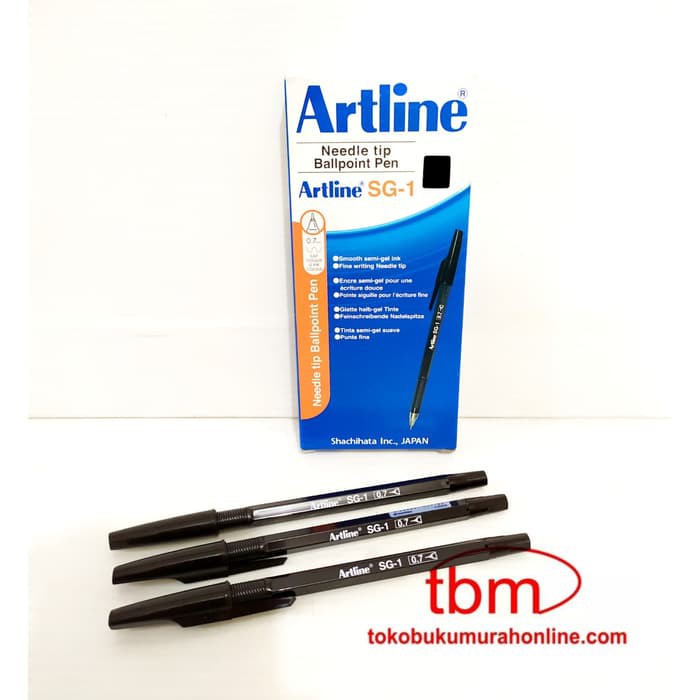 

Spesial BOLPEN ARTLINE SG-1 0.7MM PACK ISI 12 / PULPEN ARTLINE SG-1 Orisinil