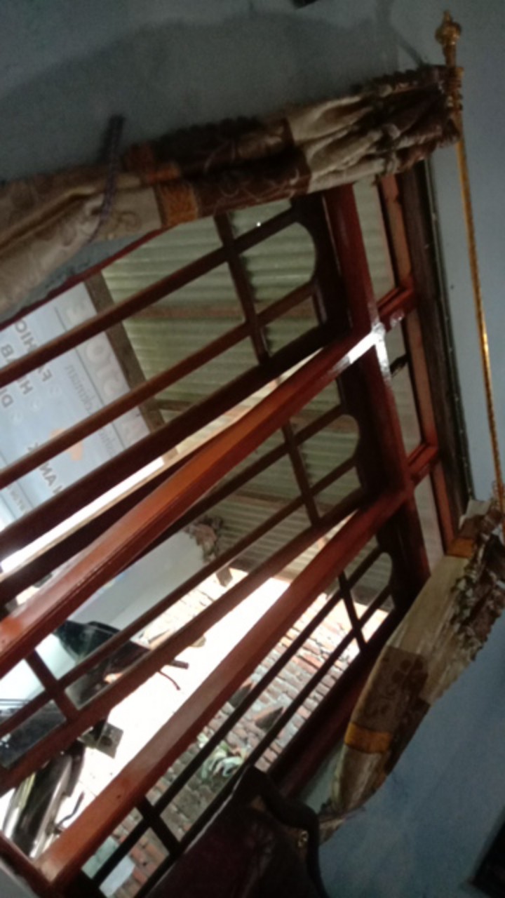 Ayam Nirwana Kemeja Batik Pria Lengan Pendek Hitam Sogan M L Xl