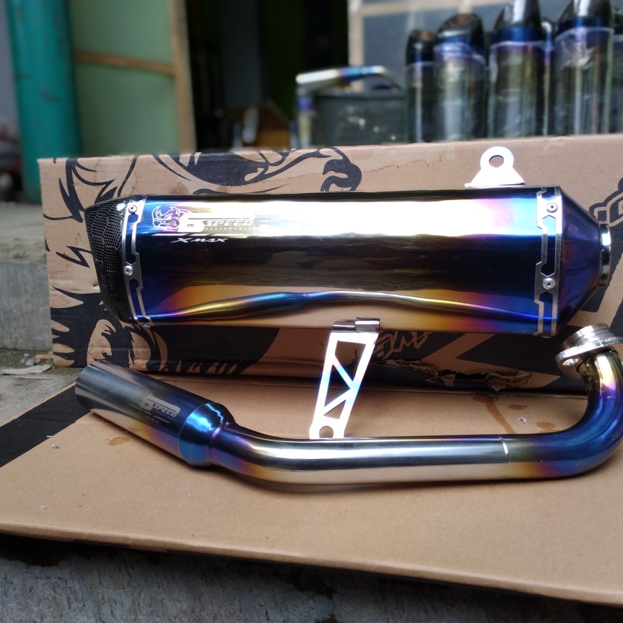 KNALPOT YAMAHA XMAX B_SPEED pnp berkualitas