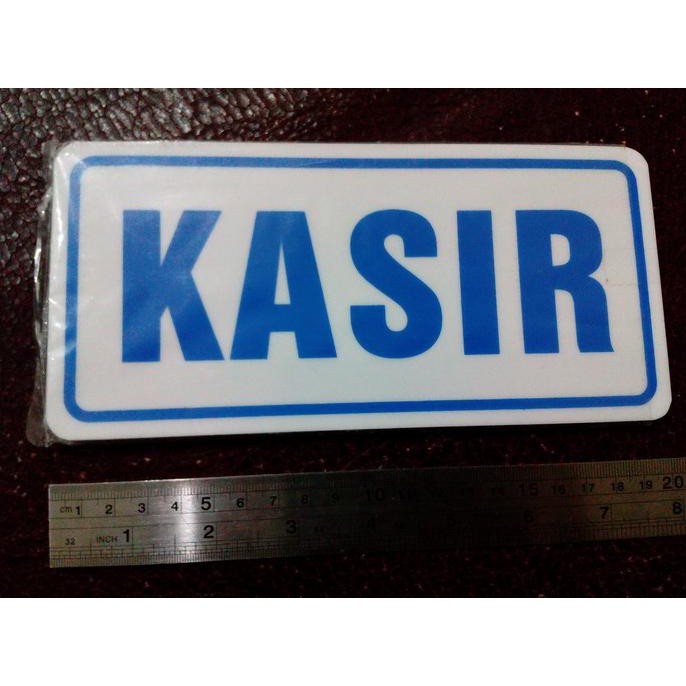 

Produk Terbaik] Sign Papan Petunjuk Bayar Di Kasir (Plat Sticker Akrilik Bagus Murah)
