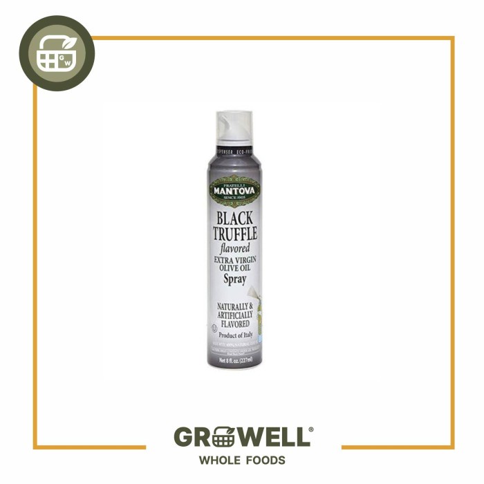 Jual MANTOVA SPRAY BLACK TRUFFLE OIL 227ML Indonesia